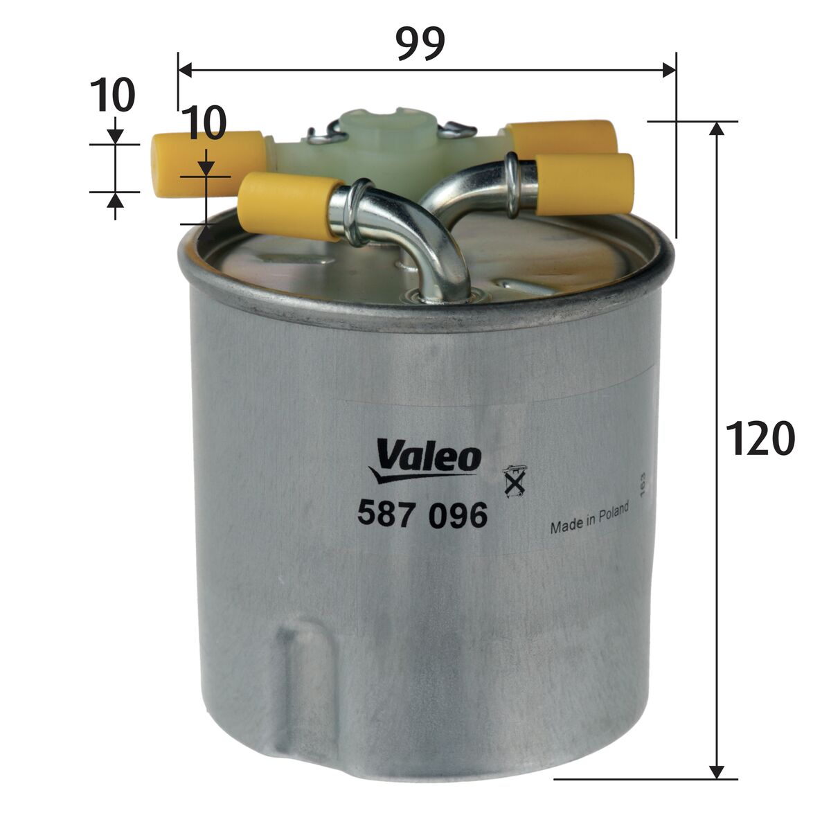 Filtro carburante - 587096 VALEO